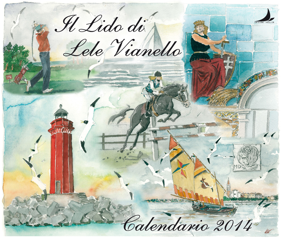 Il Lido, copertina calendario 2014