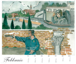 Il Lido, calendario 2014, febbraio