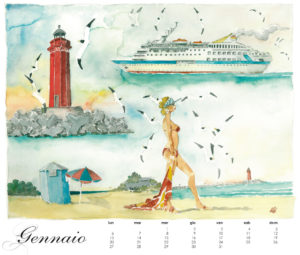 Il Lido, calendario 2014, gennaio